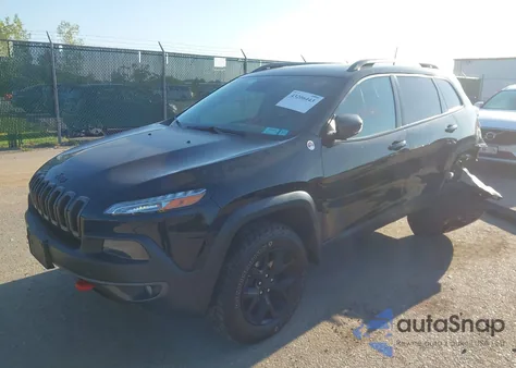 2017 Jeep Cherokee Trailhawk из США, поврежденный, VIN 1C4PJMBS4HW646555